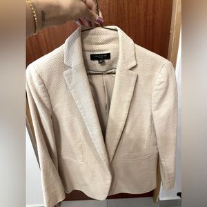 Ann Taylor creme blazer good condition